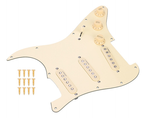 Sss Pickguard 1 Juego De Pastillas Precableadas Cargadas Aln