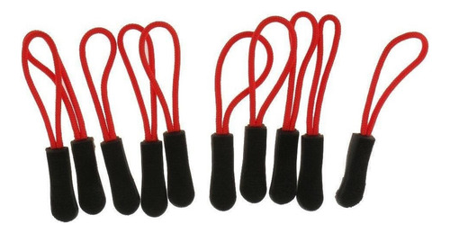 100 Pack Backpack Zipper Pull Cord Zipper Puller Zipper