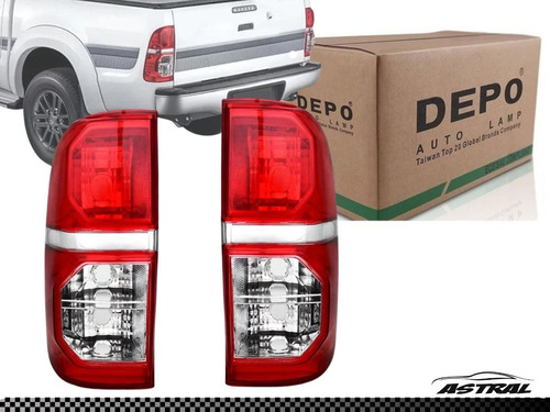 Lanterna Esquerda Hilux 2012 2013 2014 2015 Depo