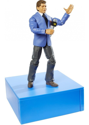 Imagen 1 de 4 de Figura Wwe Mattel Elite 70 Vince Mcmahon Vintage!!