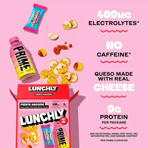 Mr Beast Lunchly Dulces Mr Beast Chocolates/prime Importado
