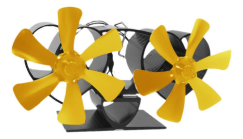 Ventilador De Chimenea Multiusos No Eléctrico Con Dorado