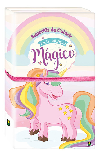 Livro Superkit De Colorir: Meu Mundo Mágico