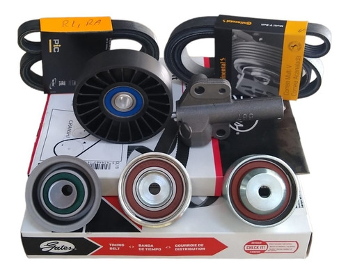 Kit Correia Dentada + Kit Alternador Jac J6 2.0 16v