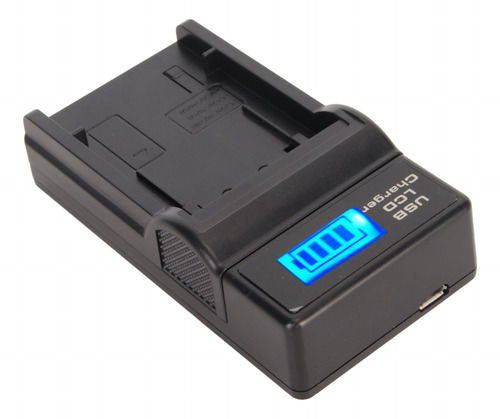 Batería De Cámara Digital Usb Con Pantalla De Alimentación Ú