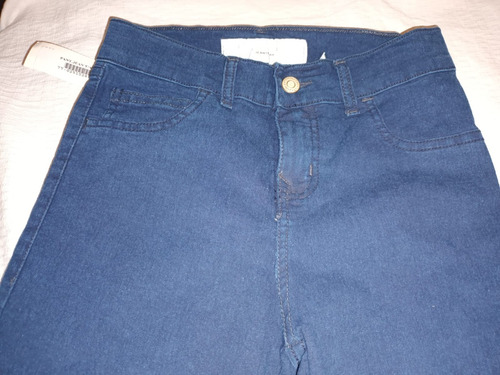 Pantalón Azul Jean Marca Gloria Talle 34 Elastizado