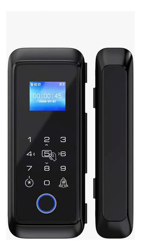 Cerradura digital Mei Home C4 derecha/izquierda color negro negro