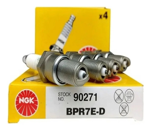 Vela Ngk Bpr7ed Virago 750 / Virago 1100 - Par 