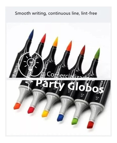 Imagen 6 de 7 de 168 Lápices Para Colorear Marcadores Doble Punta + Estuche