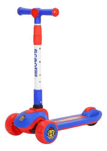 Scooter Patín Para Niños Aeiou Bc812 Con Luces