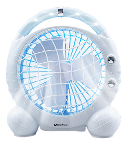Ventilador Portátil Recargable Escritorio Silencioso Oficina