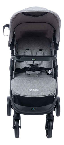 Carrinho de Bebê Passeio Vira Berço Startravel Maxi Baby - Cinza