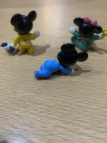 Muñequitos Disney Bully Mickey Minnie 80s (Usado)