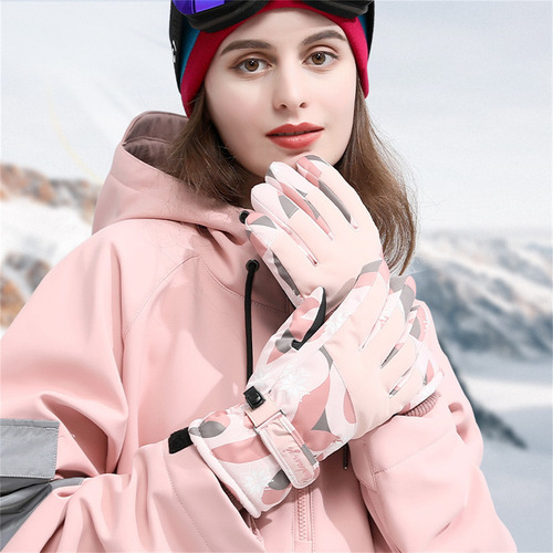 Guantes De Invierno Para Esquí, Impermeables Y Para Nieve, P