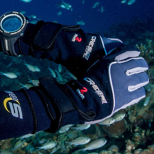 Imagen 7 de 10 de Guantes Neopreno Cressi Tropical Gloves 2 Mm Talle M