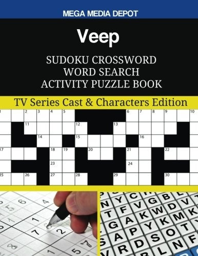 Veep Sudoku Crossword Word Search Activity Puzzle Book Tv Se