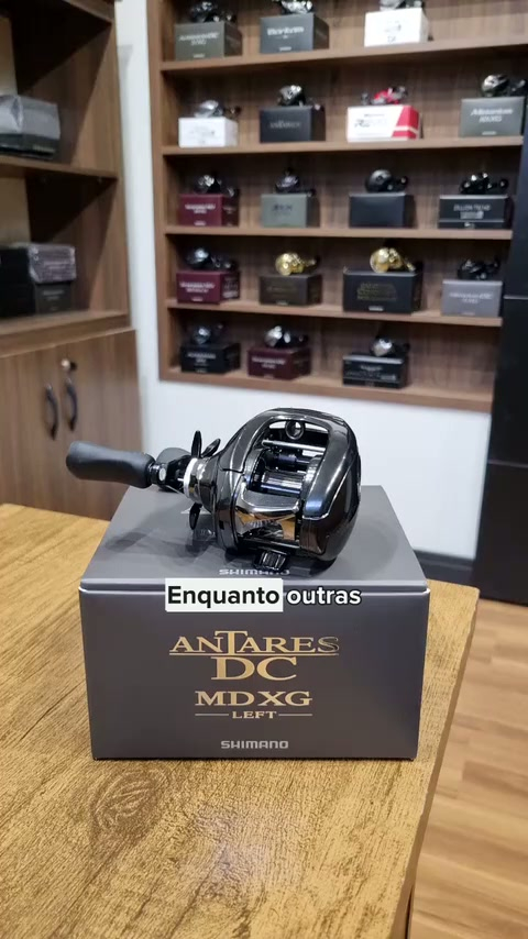 Carretilha Shimano Antares Dc Md Xg 2023 - Manivela Esquerda