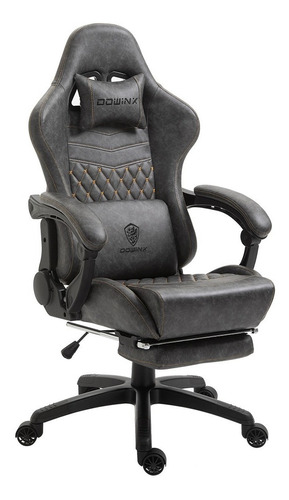 Silla Gamer Pro Dowinx Elite De Escritorio Ergonómica Ls6689 Color Light grey