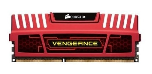 Imagem 1 de 4 de Memoria Ram Corsair Vegeance 1600 Mhz 4gb Vermelha