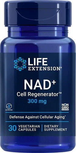 Nad+ Cell Regenerator Nicotinamida Ribosídeo 300mg Life Ext 