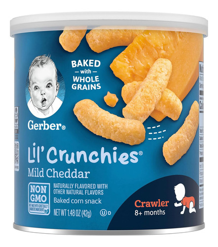 Paquete Variado Gerber Lil Crunchies, 2 Tomates De Jardín, 2