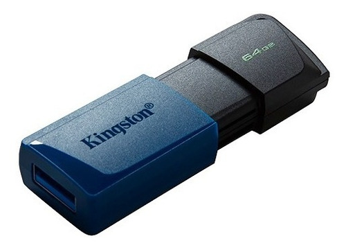 Memoria Usb Kingston  Dt100g3 64gb 3.0 Negro