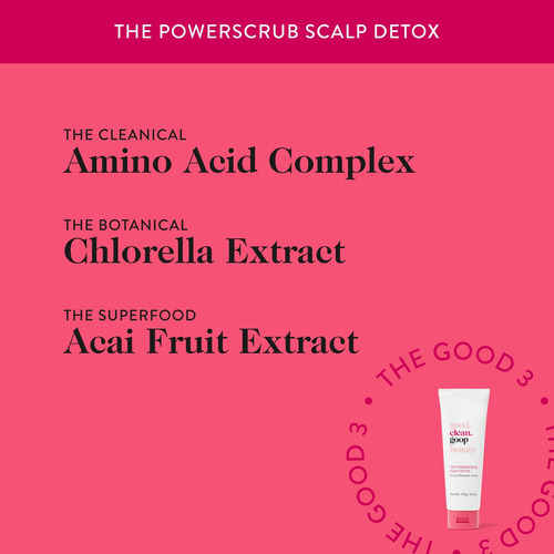 Belleza El Powerscrub Scalp Detox | ChampĂș Clarificante Para