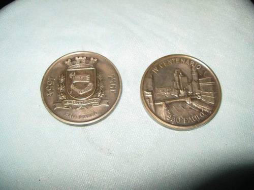 Antigua Y Rara Moneda Iv Centenario San Pablo