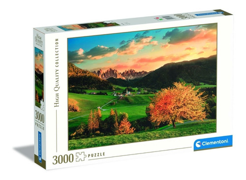 Puzzle  3000 Pz The Alps 33545 - Clementoni