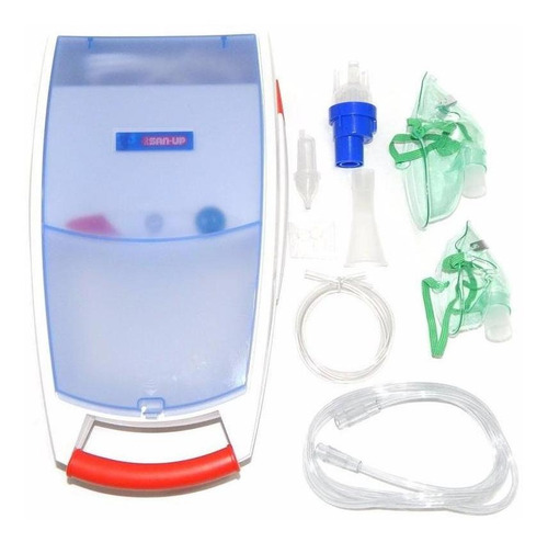 Imagen 2 de 2 de Nebulizador a pistón San-Up Plus II blanco y azul 220V