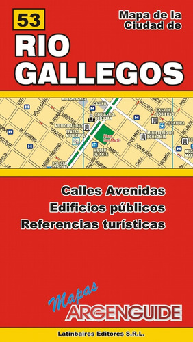 Mapa De Rio Gallegos Ciudad Argenguide