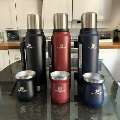 Termo Clásico 1.3 L Con Super Oferta Color Negro Negro