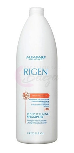 Alfaparf Rigen Shampoo Restruturante Ph4 De 1 Litro