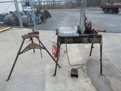 Ridgid Pipe Threader 535 W/ Tri Stand 150 Used Ssk