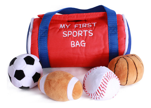 Obami My First Sports Bag Baby, 4 Pequeñas Bolas De Tela, .