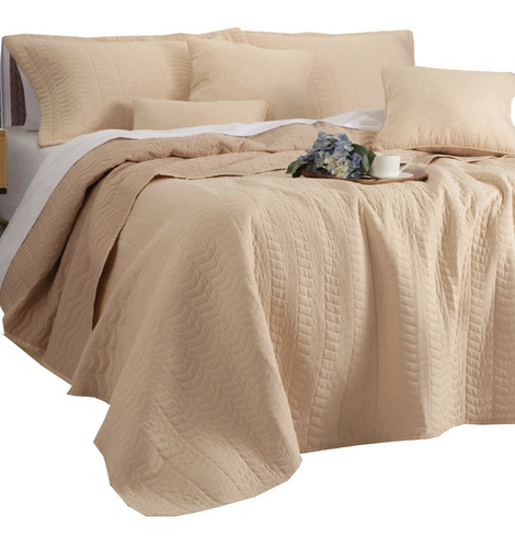 Imagen 4 de 6 de Cubrecamas Cover 6 Piezas Almohadones Y Fundas King Size
