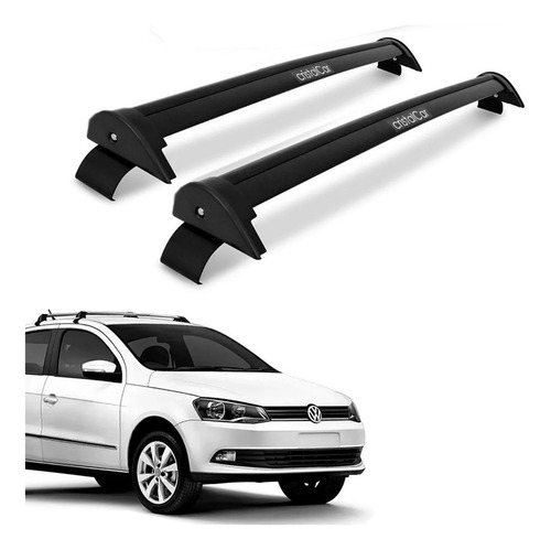 Rack Teto Volkswagen Gol Voyage G5 G6 - Rack Gol G5 G6 Preto