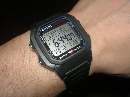 Reloj Casio W800h 2da Zona Horaria Garantía Originalidad