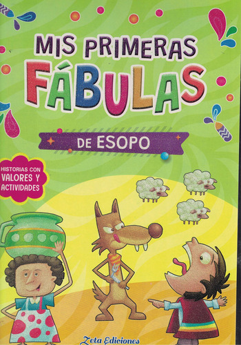 Mis Primeras Fabulas De Esopo, De Anónimo., Tapa Blanda