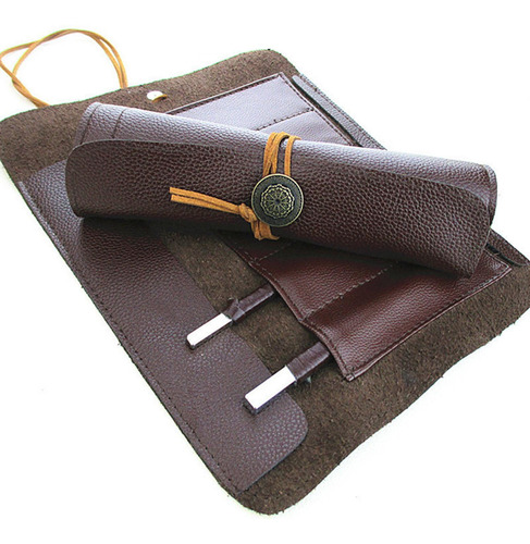 4 Bolsa Enrollable Para Cuchillos, Caja De Almacenamiento