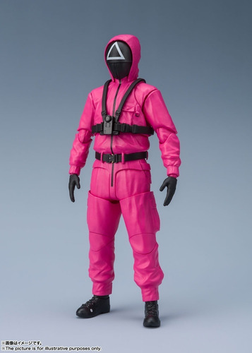 Masked Soldier Squid Game Shfiguarts Juego Del Calamar