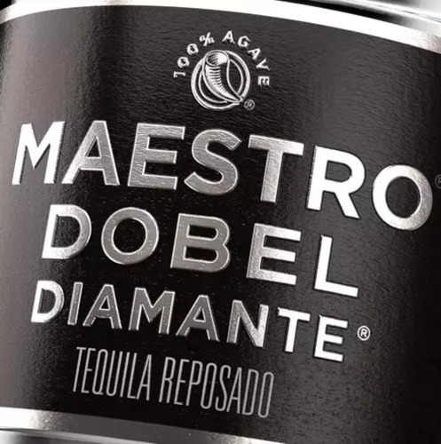 Paquete De 3 Tequila Maestro Dobel Diamante S/estuche 700 Ml