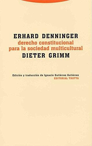 Derecho Constitucional, De Erhard Denninger. Editorial Trotta (pr), Tapa Blanda En Español