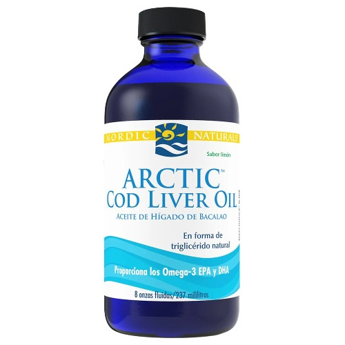 Arctic Cod Liver Oil Nordic Naturals Omega 3 Epa Dha 237 Ml