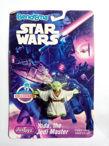 Star Wars Vintage Bend-ems Yoda Just Toys 1993 #2