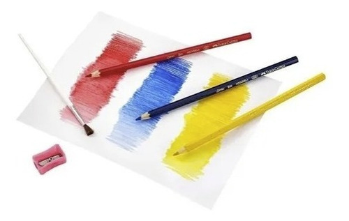 Imagen 3 de 4 de Colores Faber-castell Acuarelables Lapices X 24 + 2