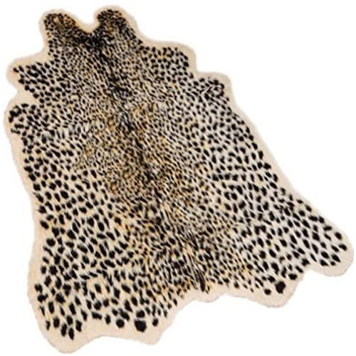 Alfombra De Imitación De Piel De Leopardo Faux Animal ...