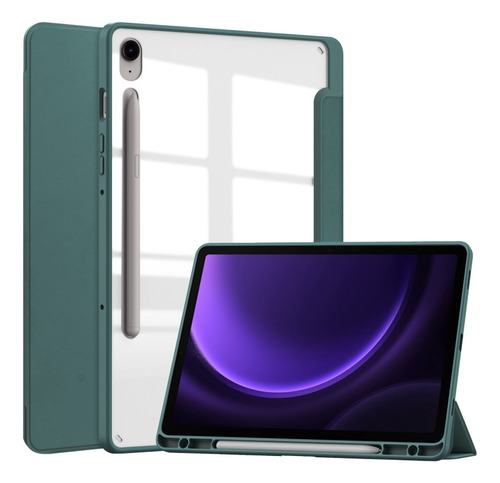 Funda De Piel Para Galaxy Tab S9 Fe/s9fe+/a9+