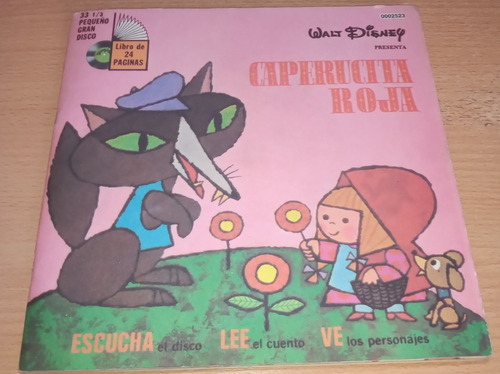 Walt Disney Caperucita Roja Cuento Narrado Con Dibujos Kktus