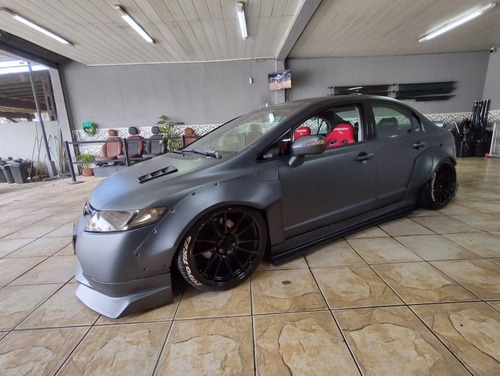Kit Aerodinâmico (widebody Kit) Cwd Para Honda Civic 8th Gen